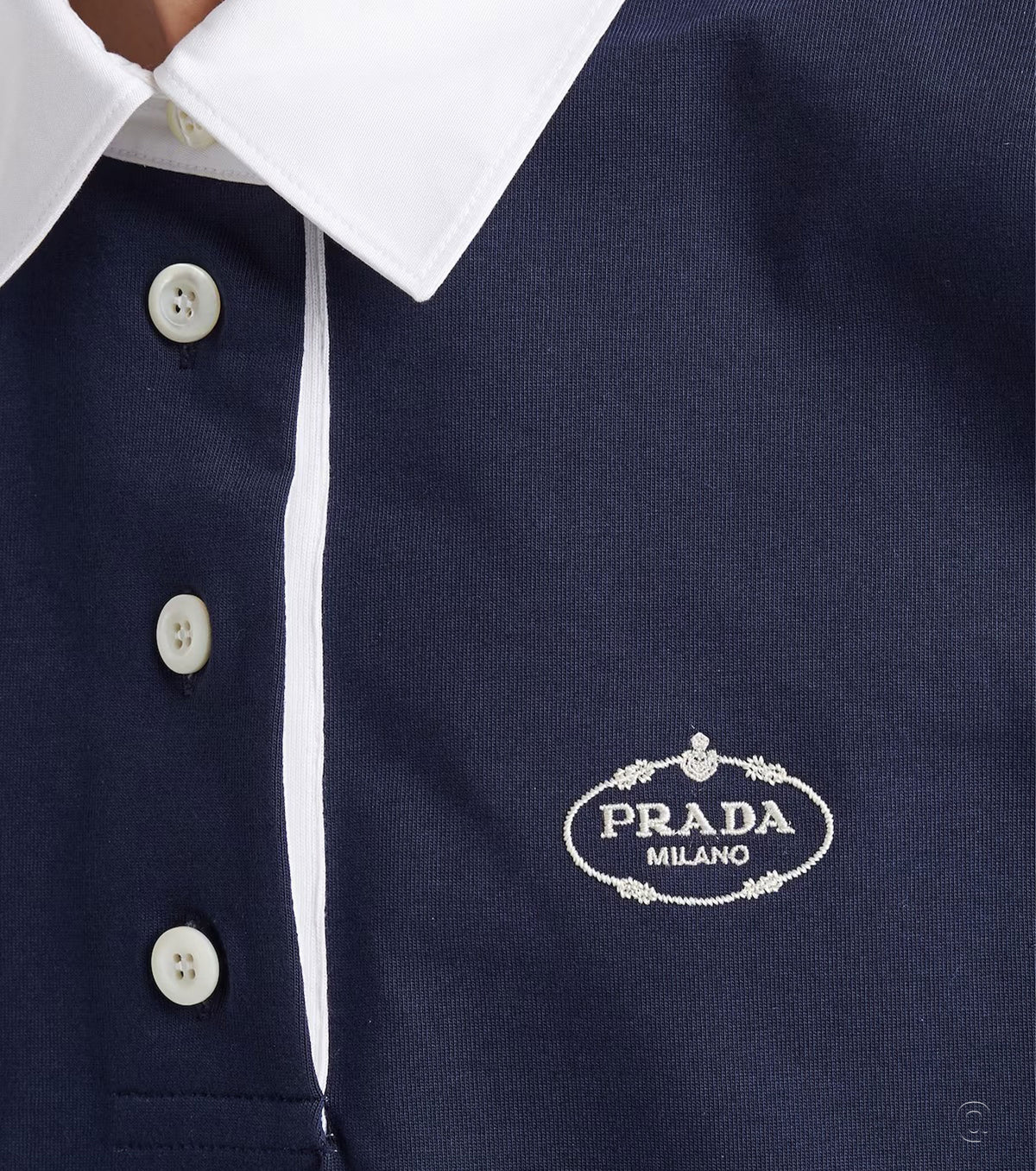 Jersey Polo Sweatshirt PRA1290W