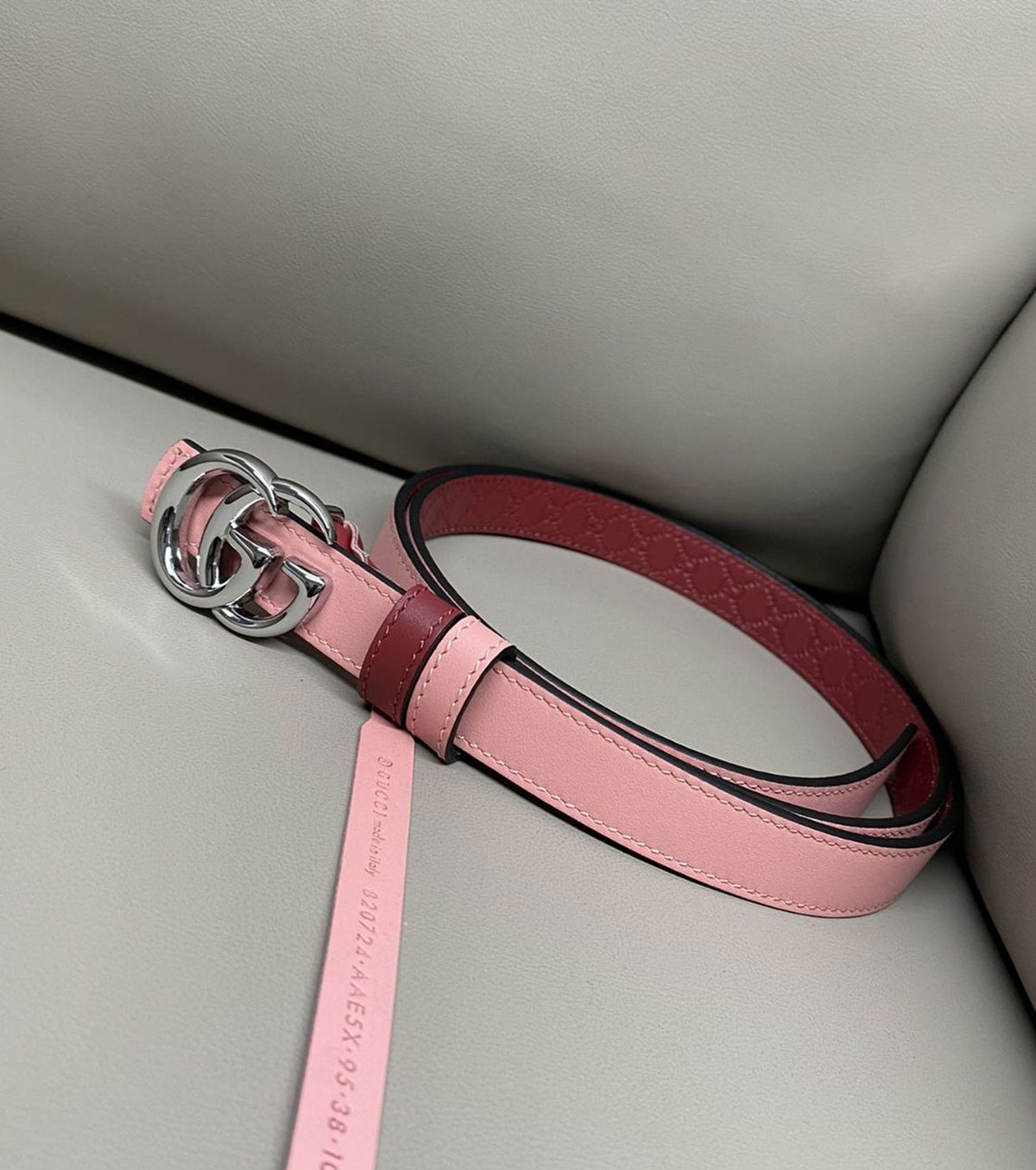 Reversible GG Marmont thin belt