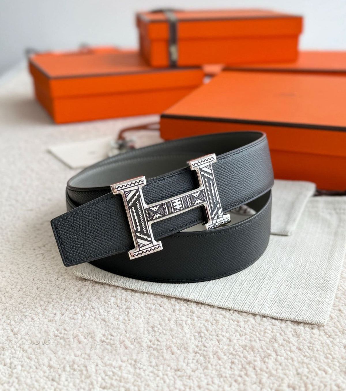 Reversible Touareg belt