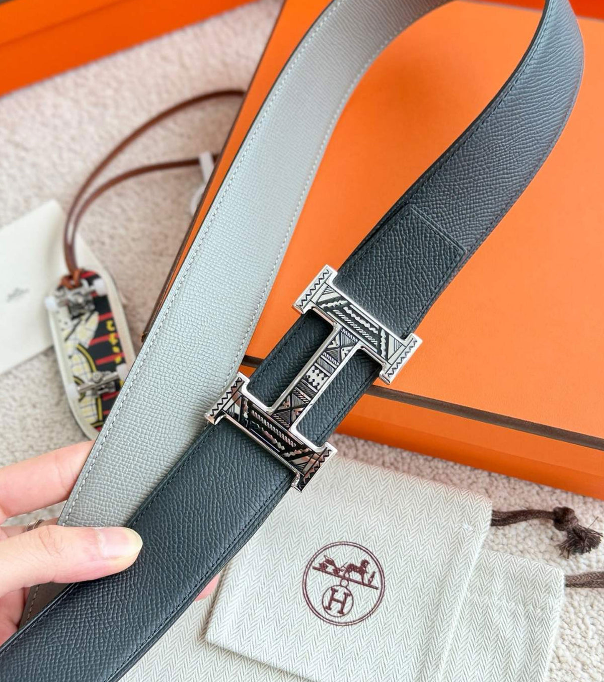 Reversible Touareg belt