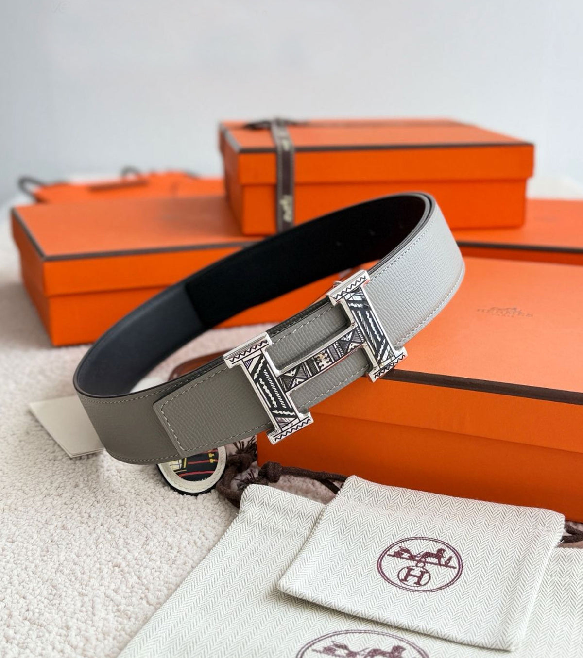 Reversible Touareg belt