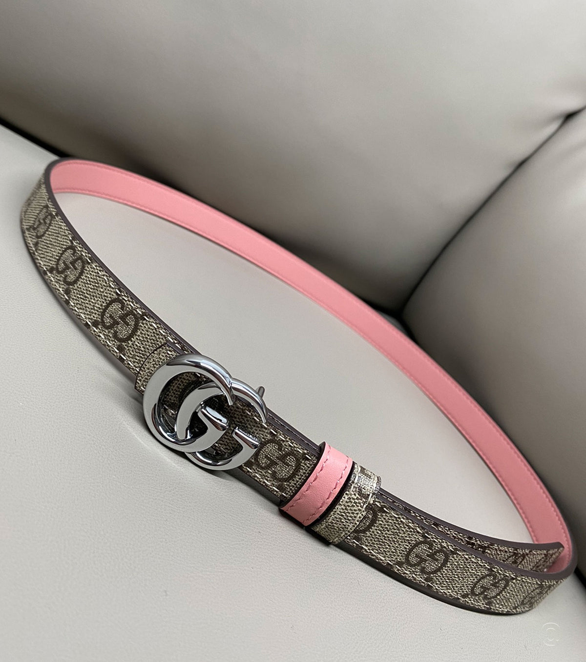 Reversible GG Marmont thin belt