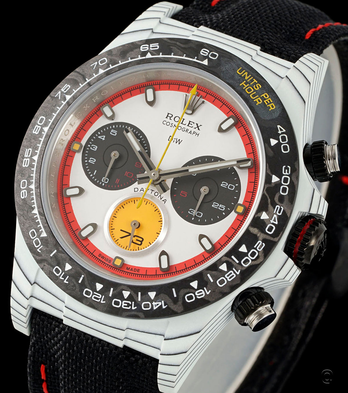 Daytona DIW Ferrari White Carbon