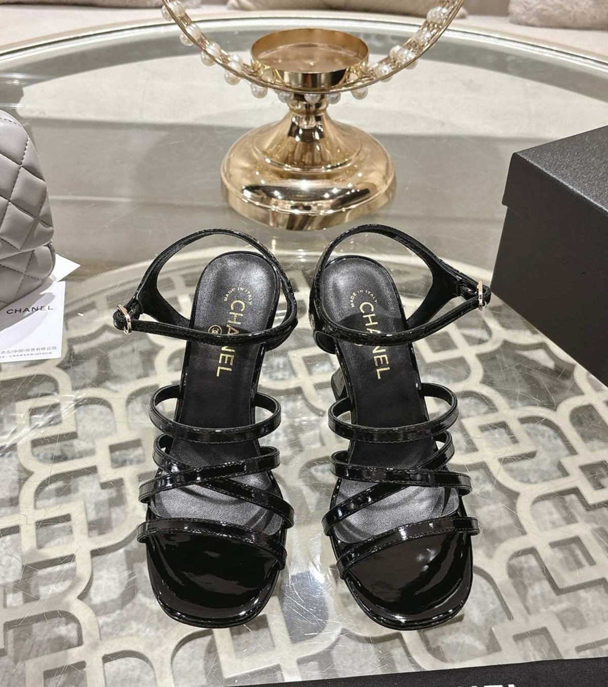 Leather sandals