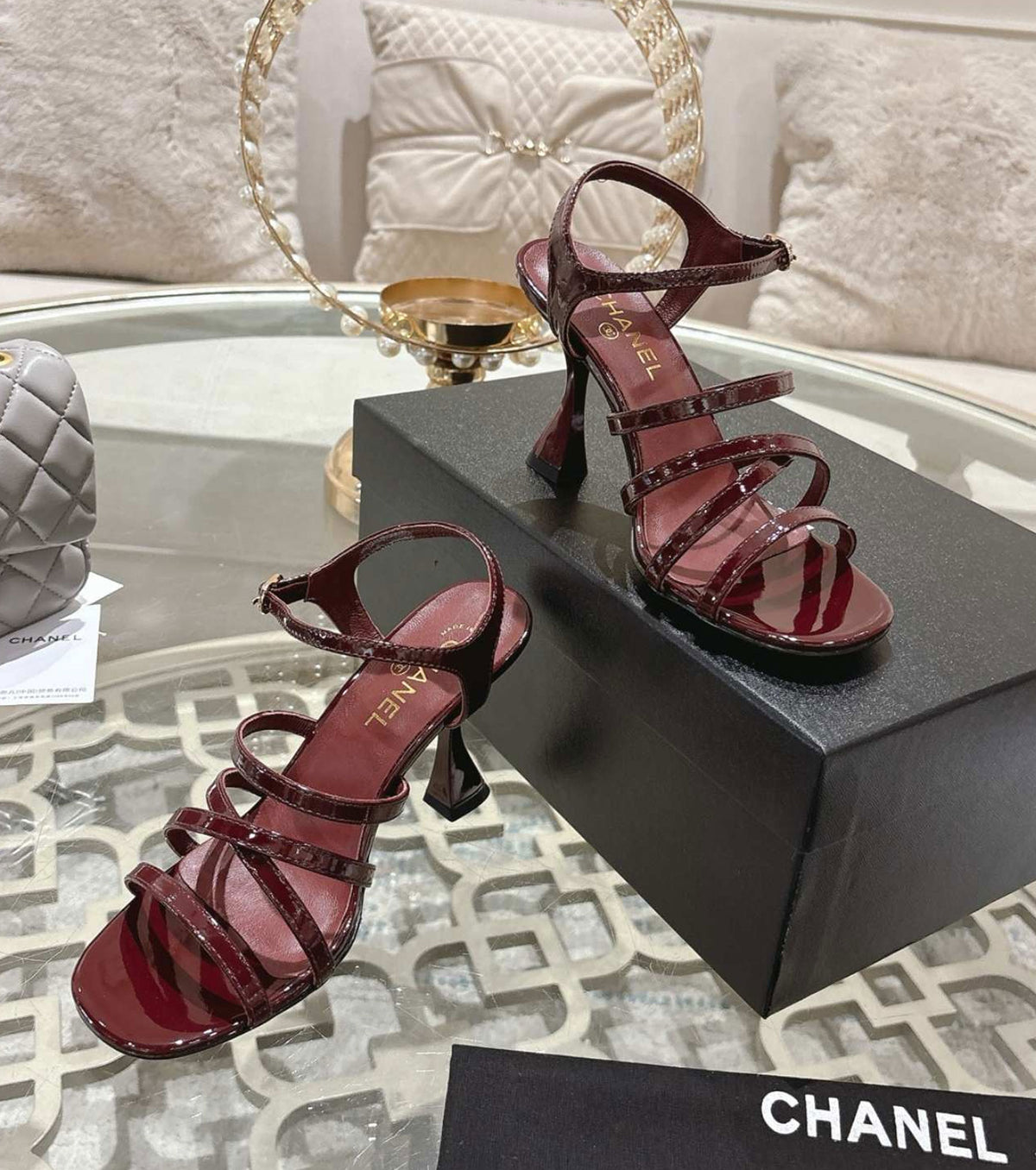 Leather sandals