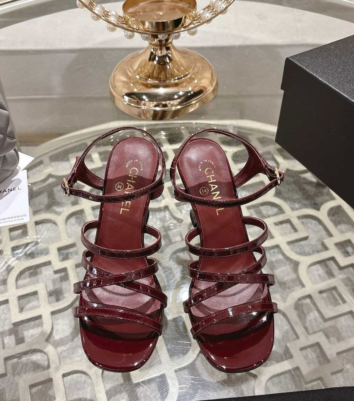 Leather sandals