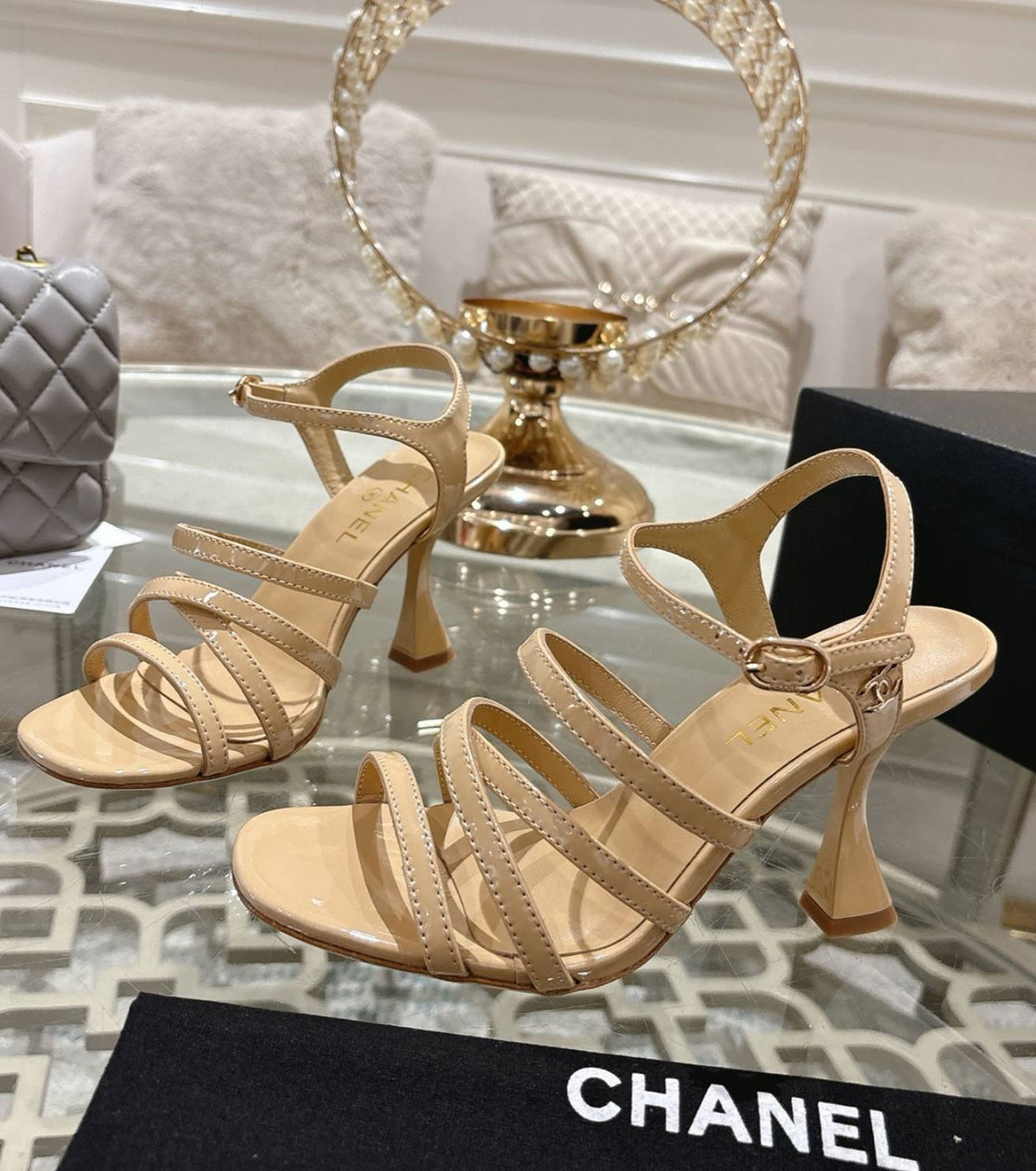 Leather sandals