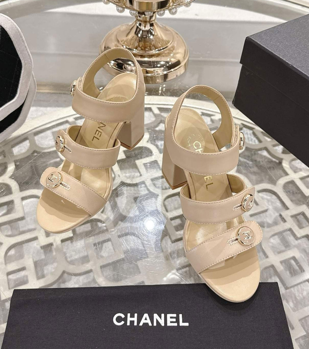 Leather sandals