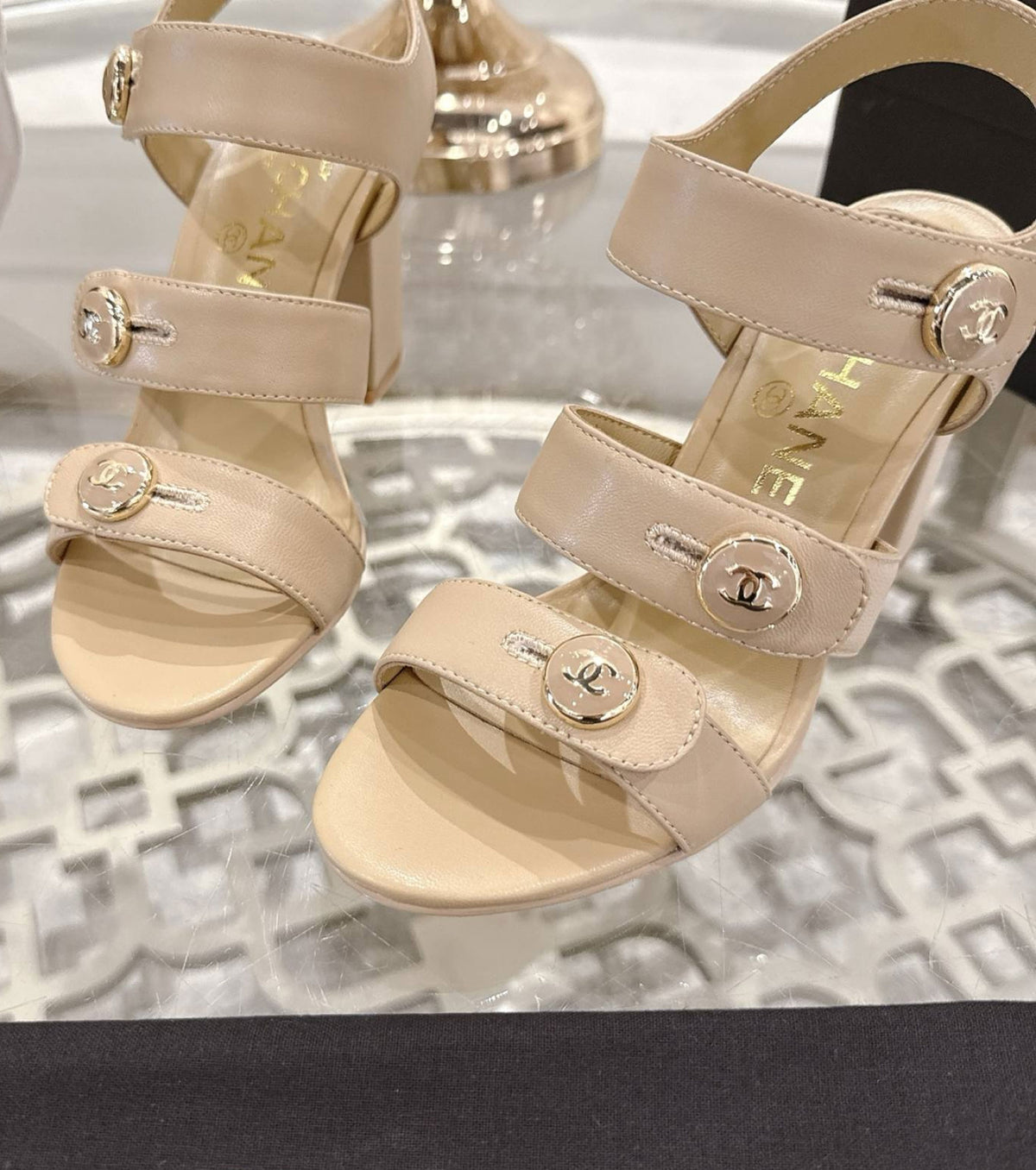 Leather sandals