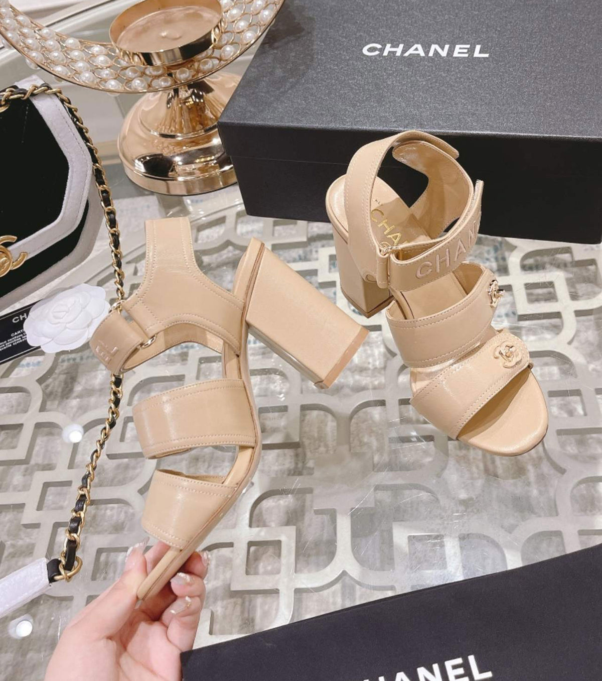 CC Turnlock Sandals