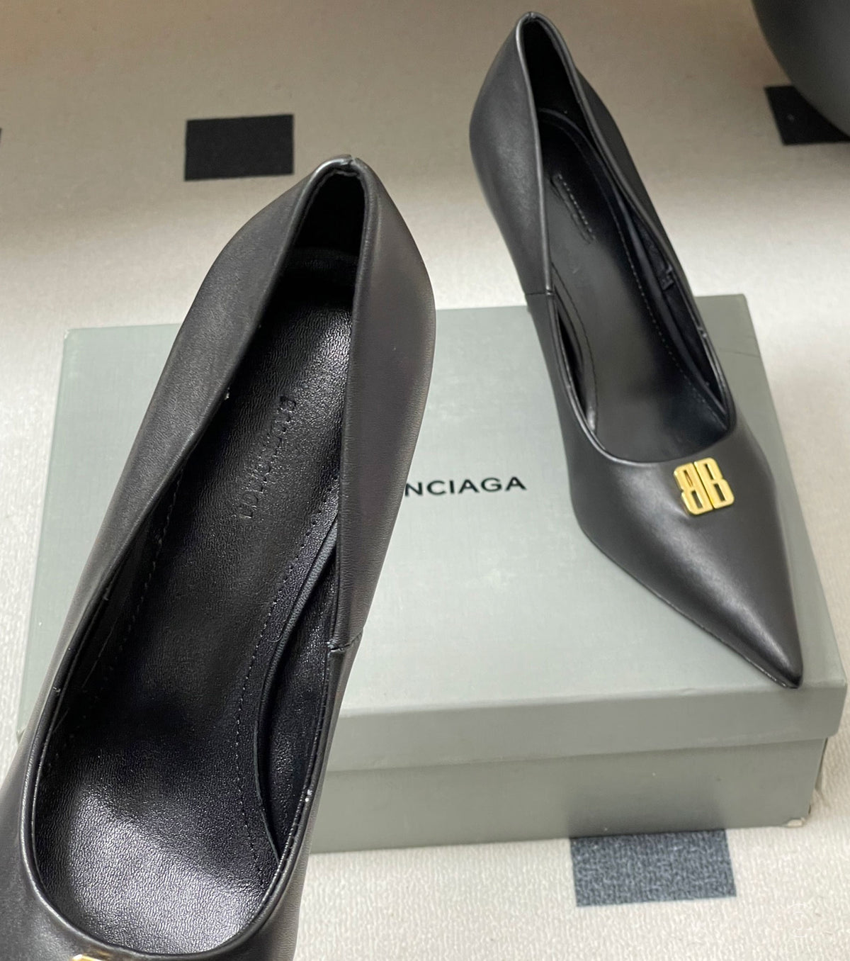 BB обувки на висок ток