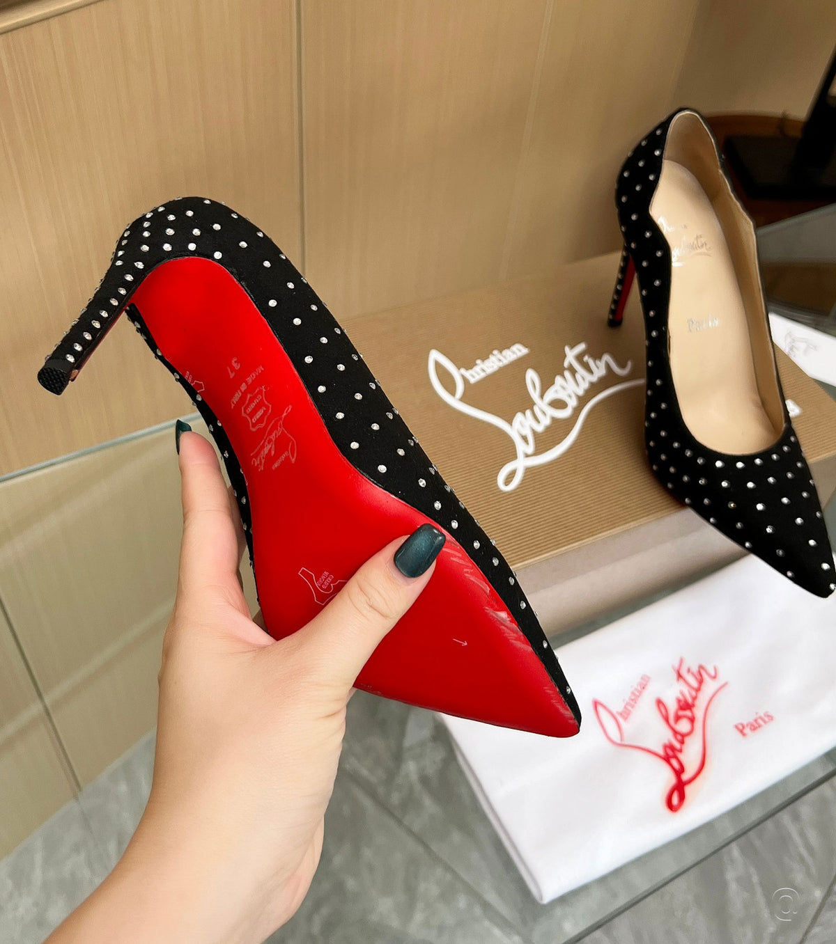 Hot Chick 100 Plume Suede Pumps