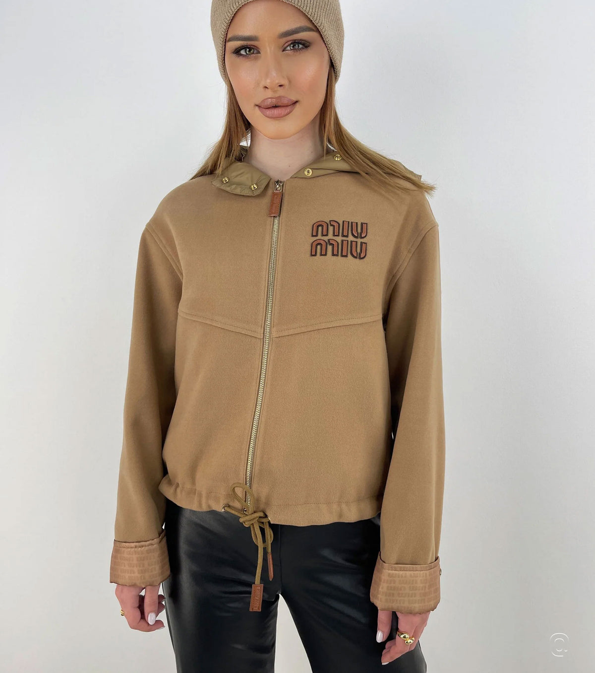 Women Short Cashmere Coat