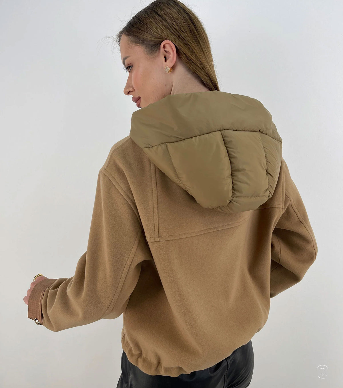 Women Short Cashmere Coat