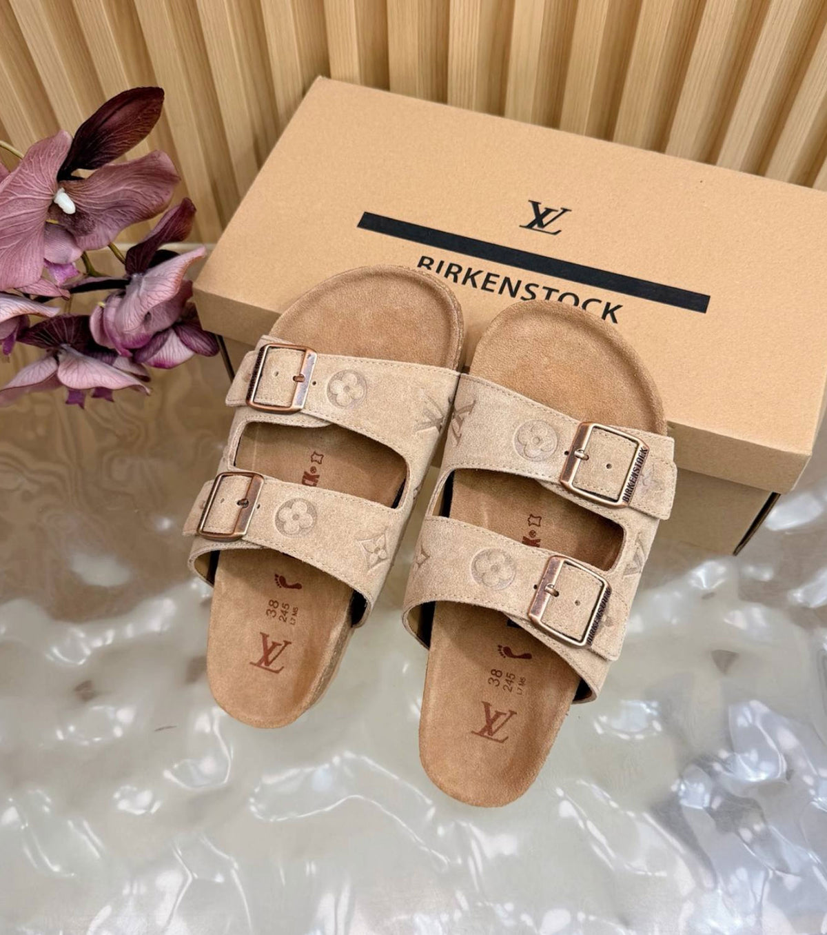 Buckle-strap sandals