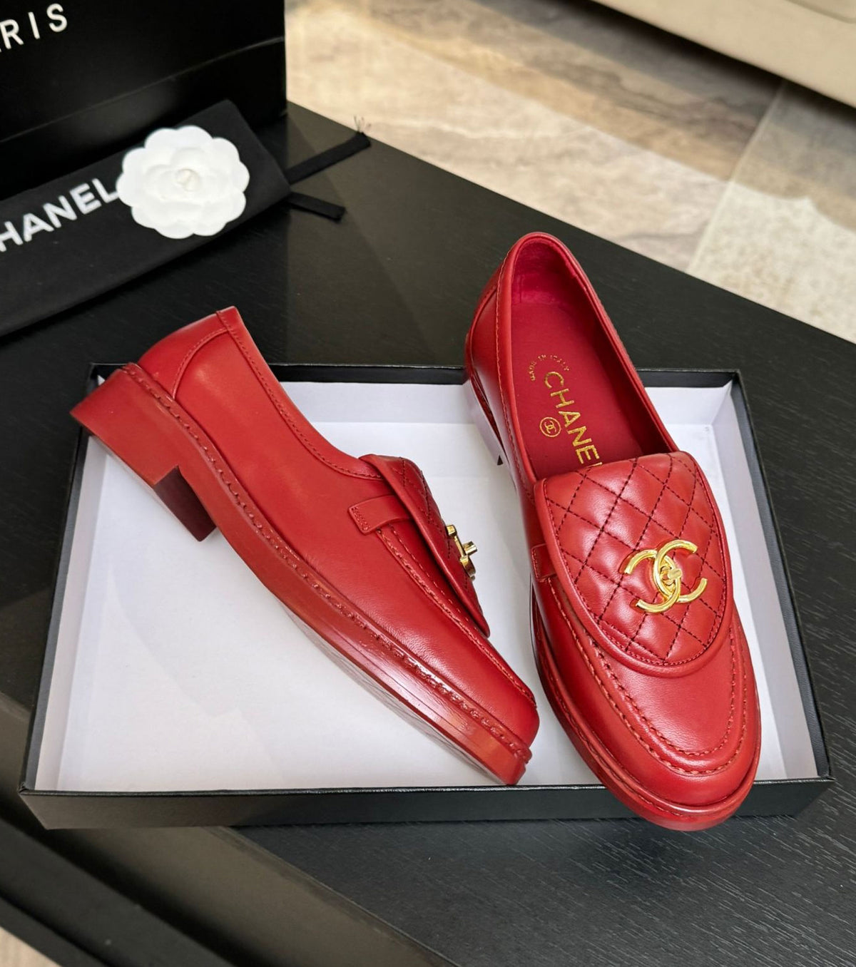 Leather Loafers