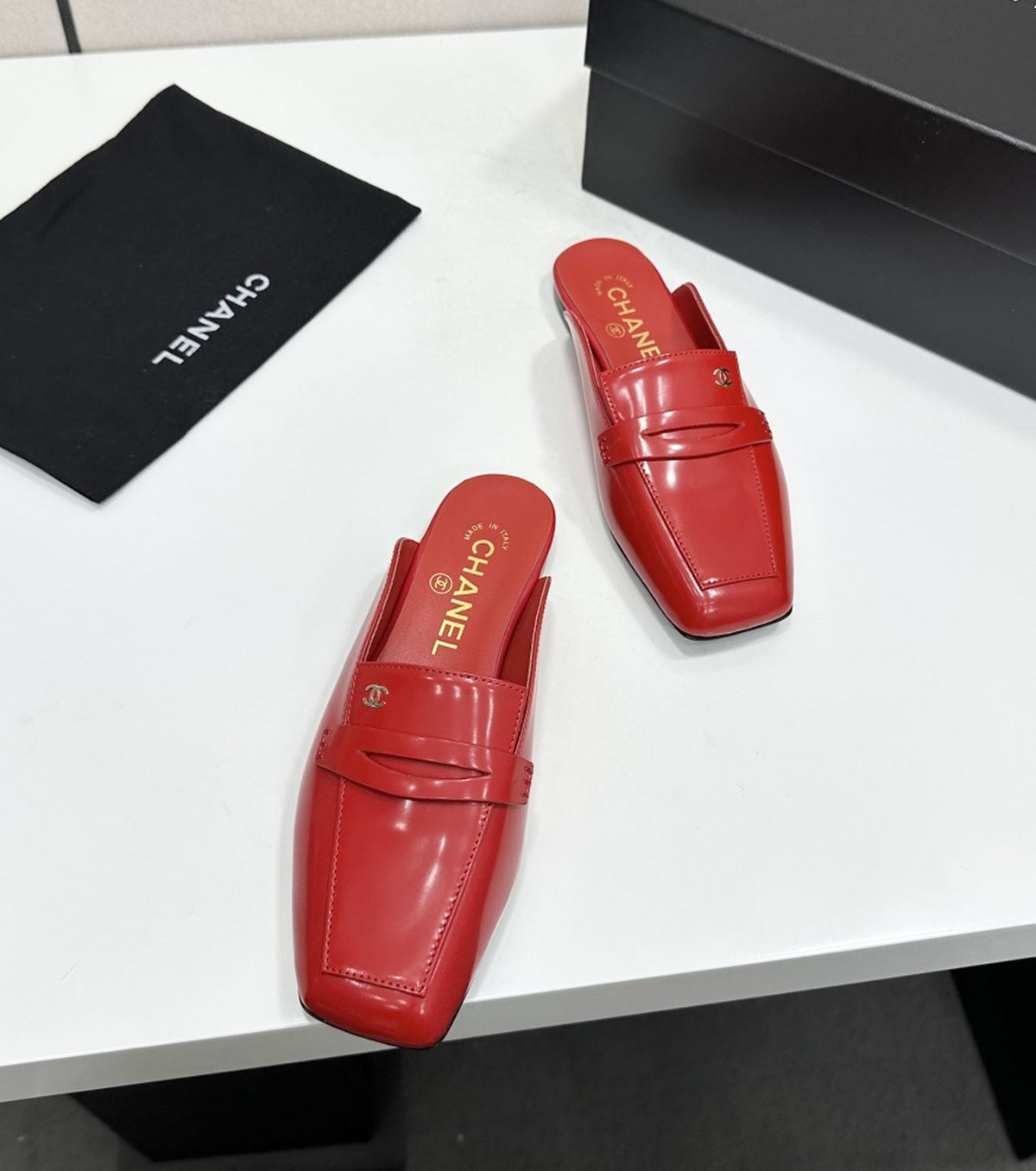 Leather Mules