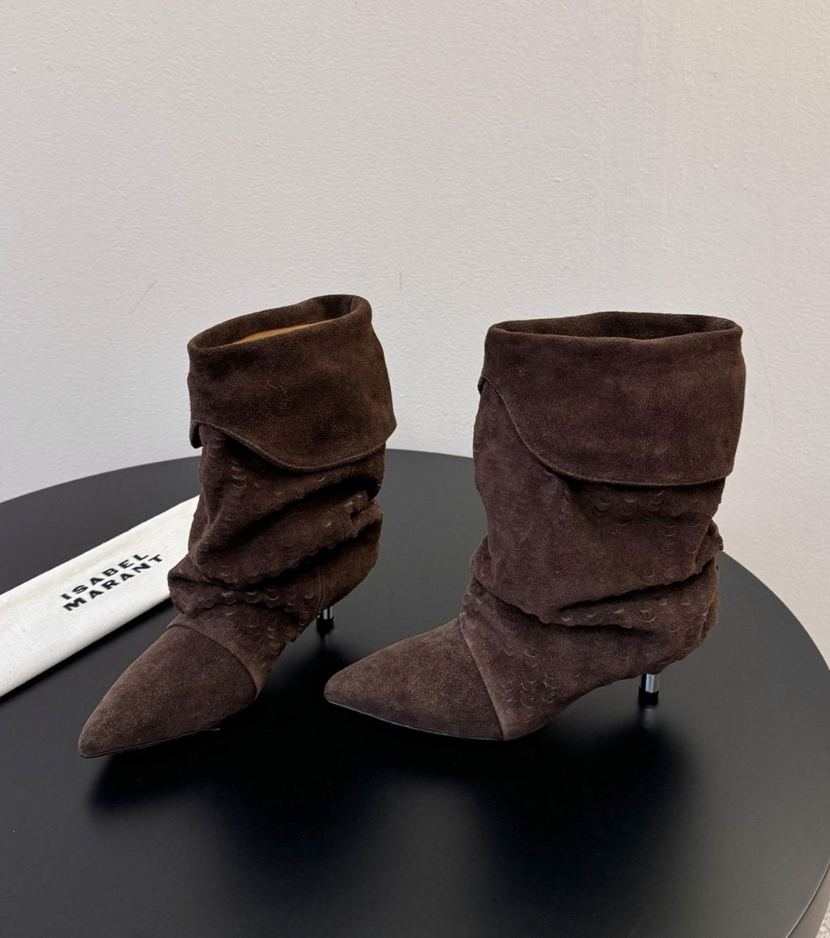 Suede boots