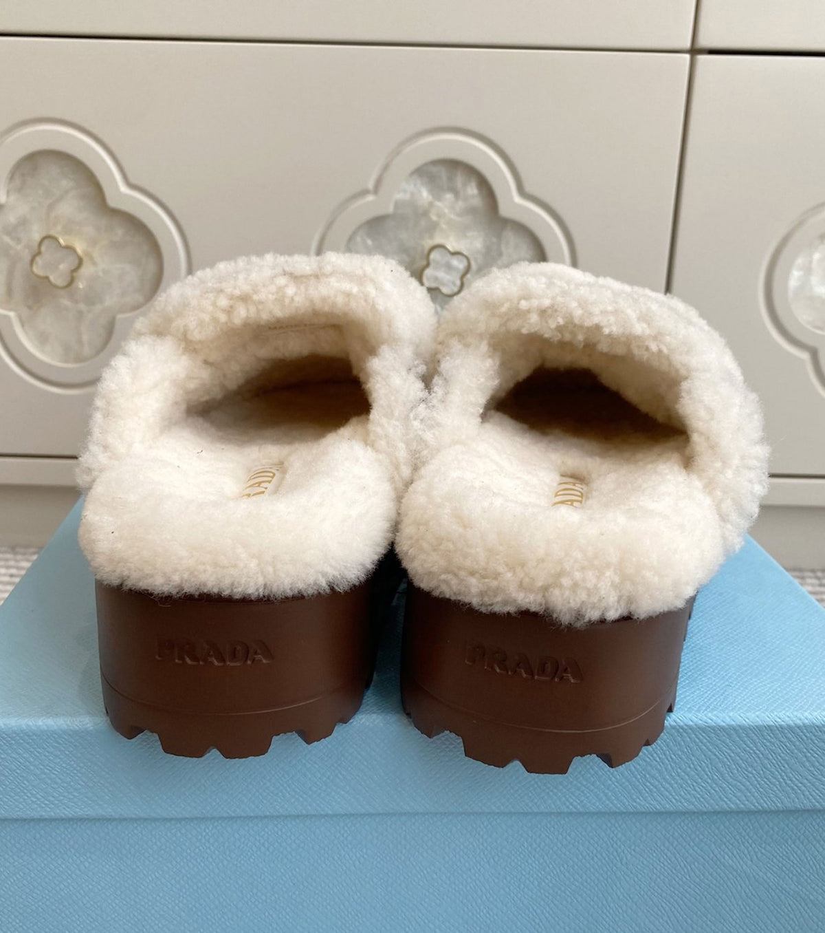 Suede Mules
