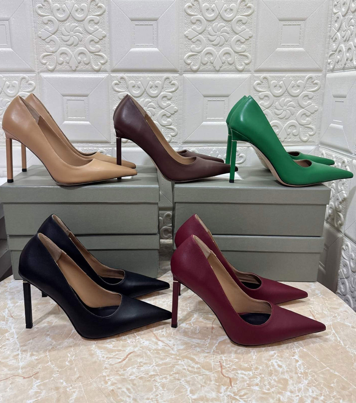 Leather Pump