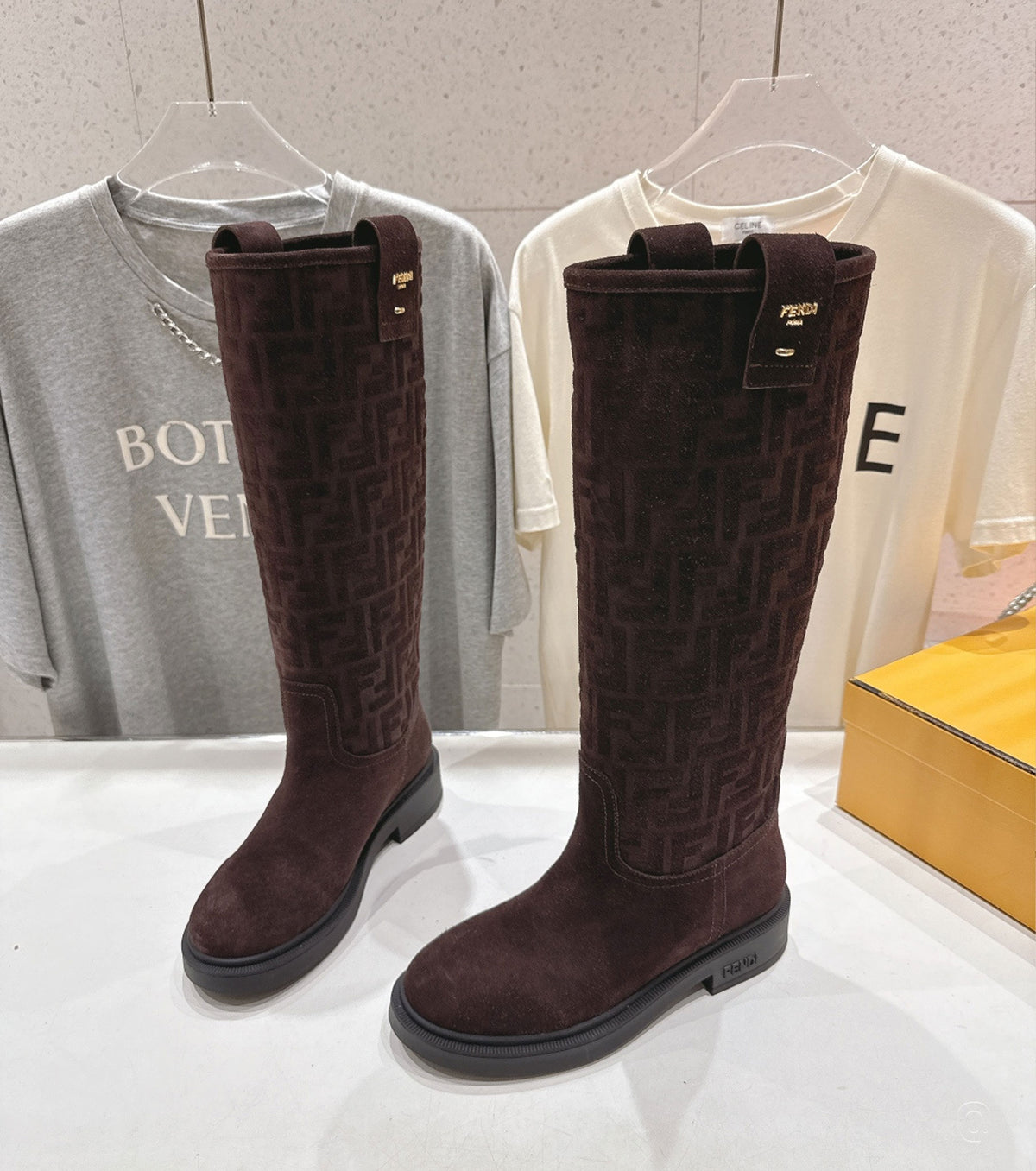 Suede boots