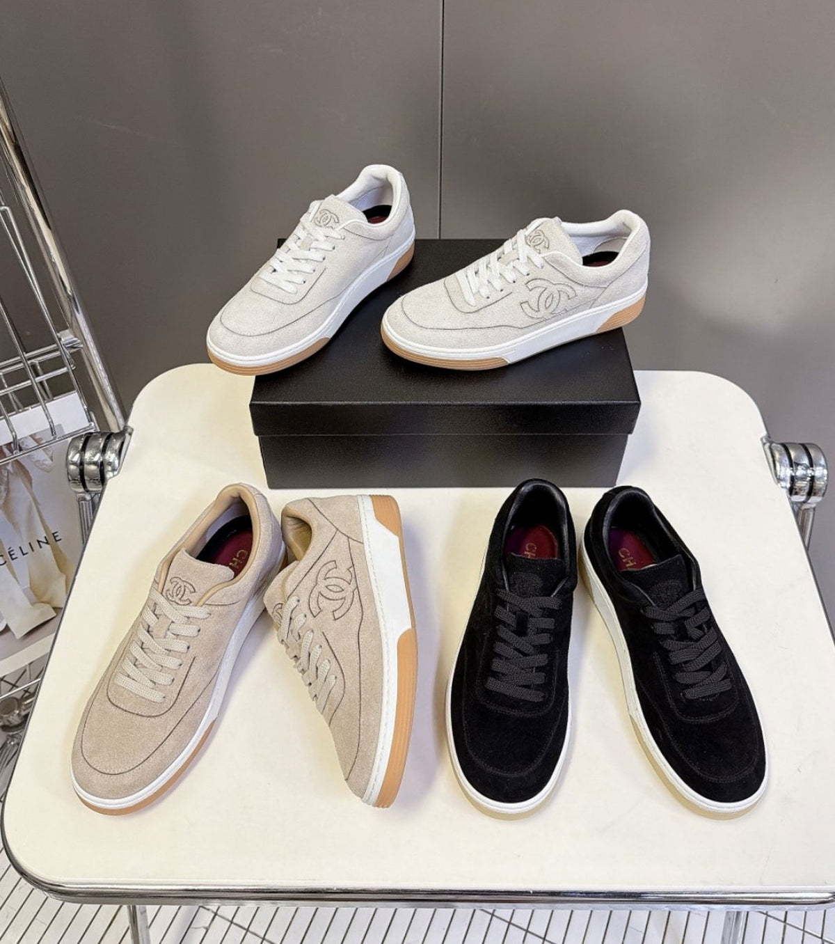 Suede Sneakers