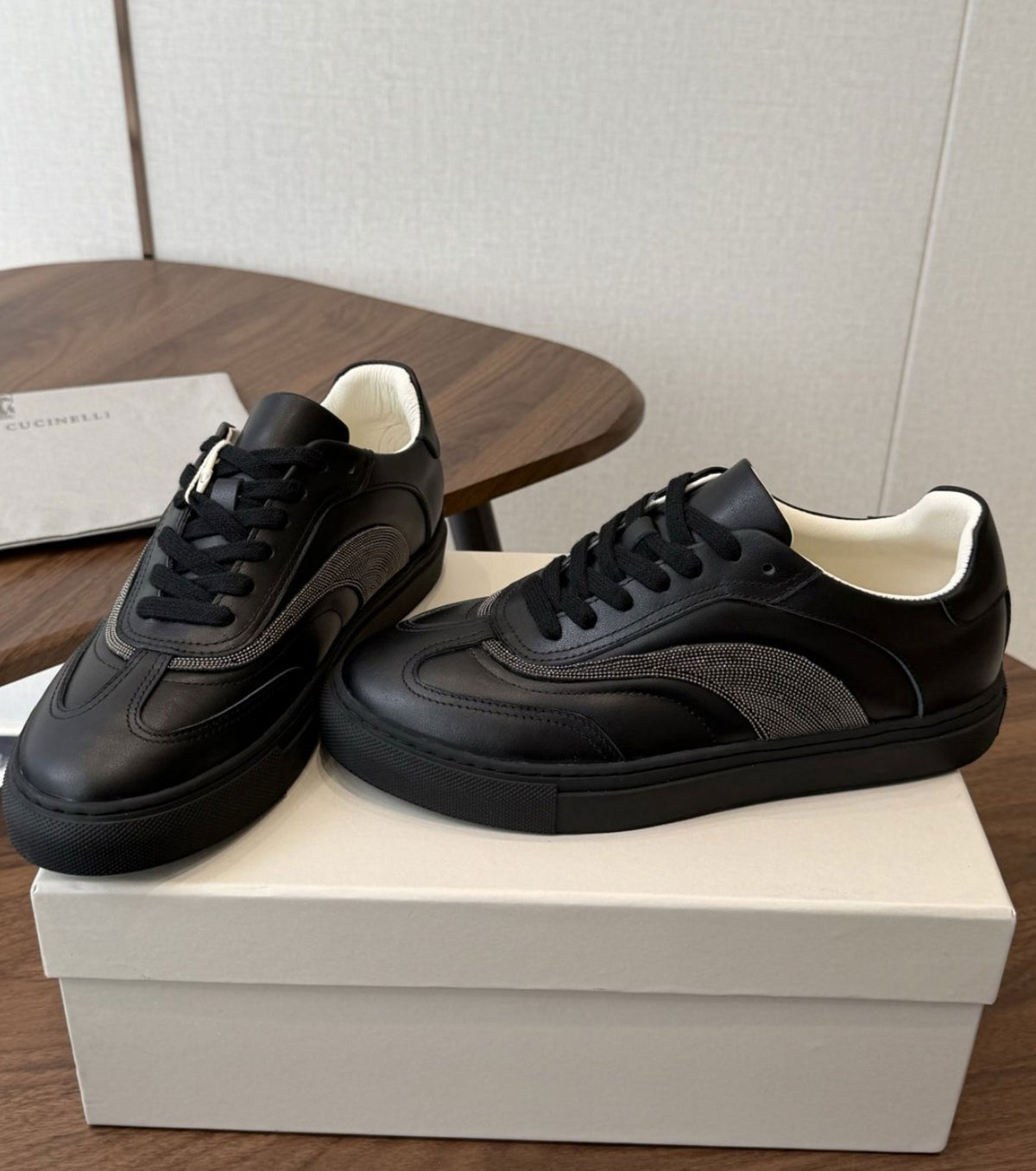 Leather Sneakers