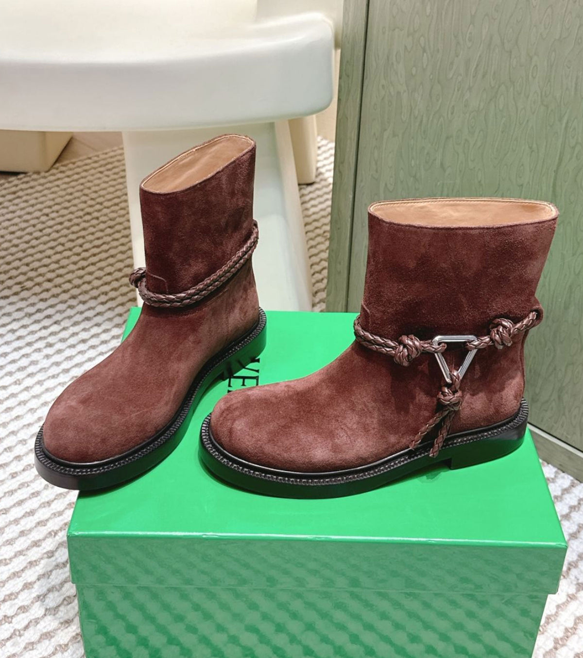 Suede Ankle Boots