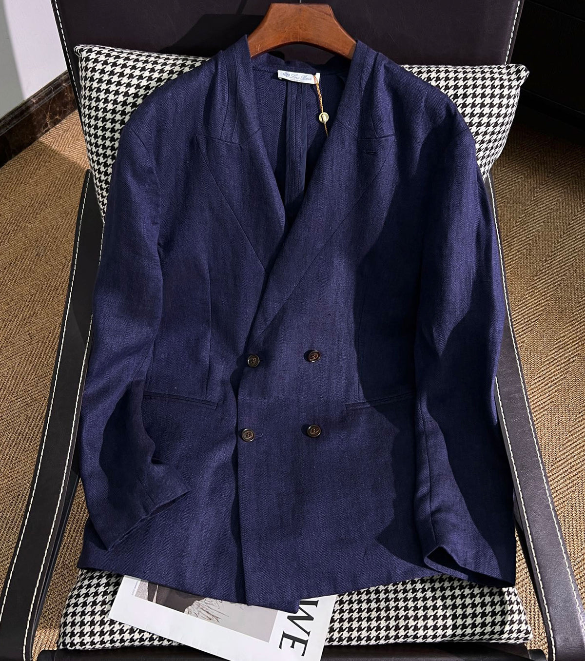 Men linen blazer