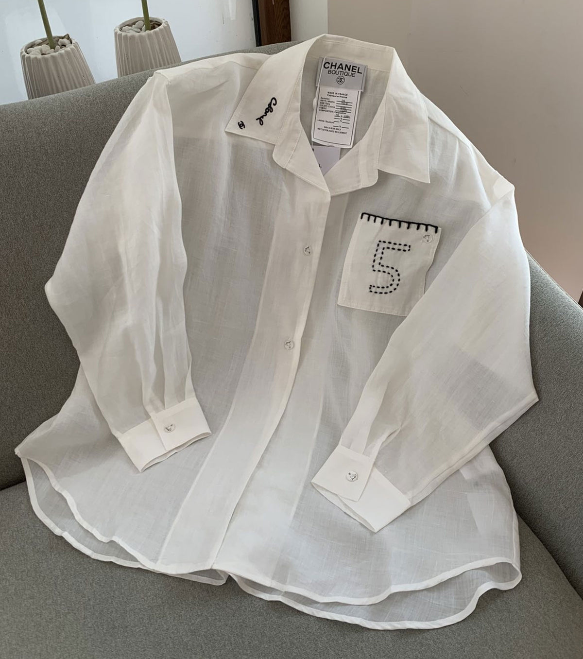 Women linen shirt