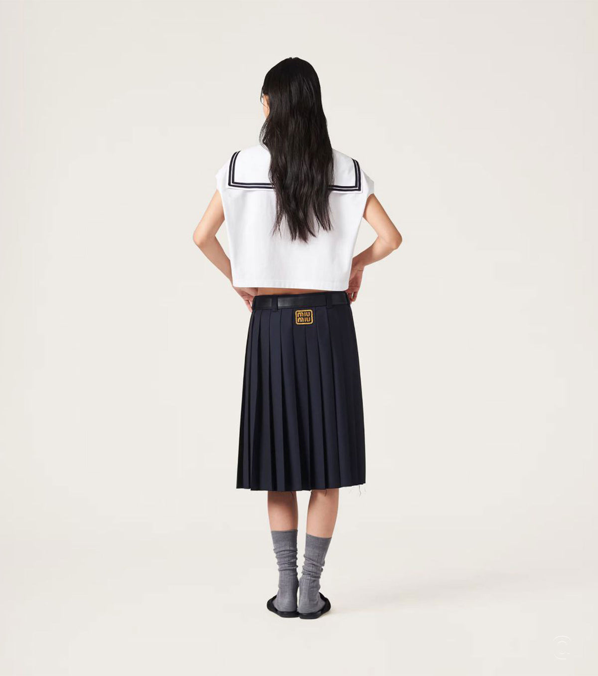 Cropped T-Shirt MIU5013W