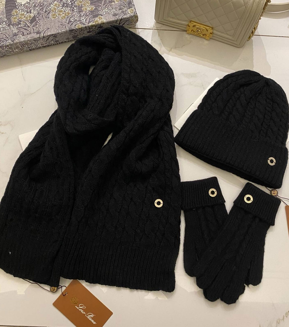 Плетен комплект