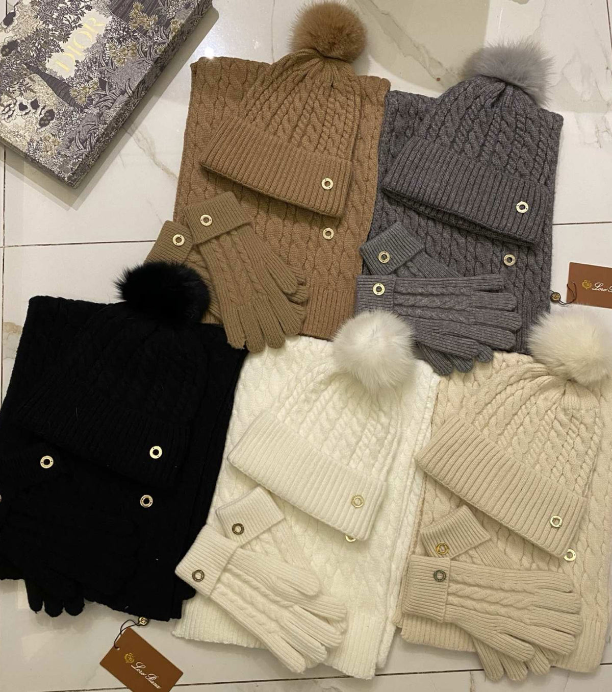 Плетен комплект