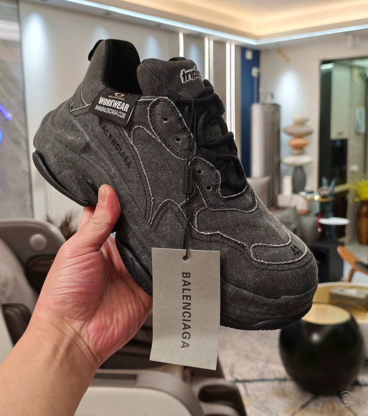 Triple S Canvas Sneaker