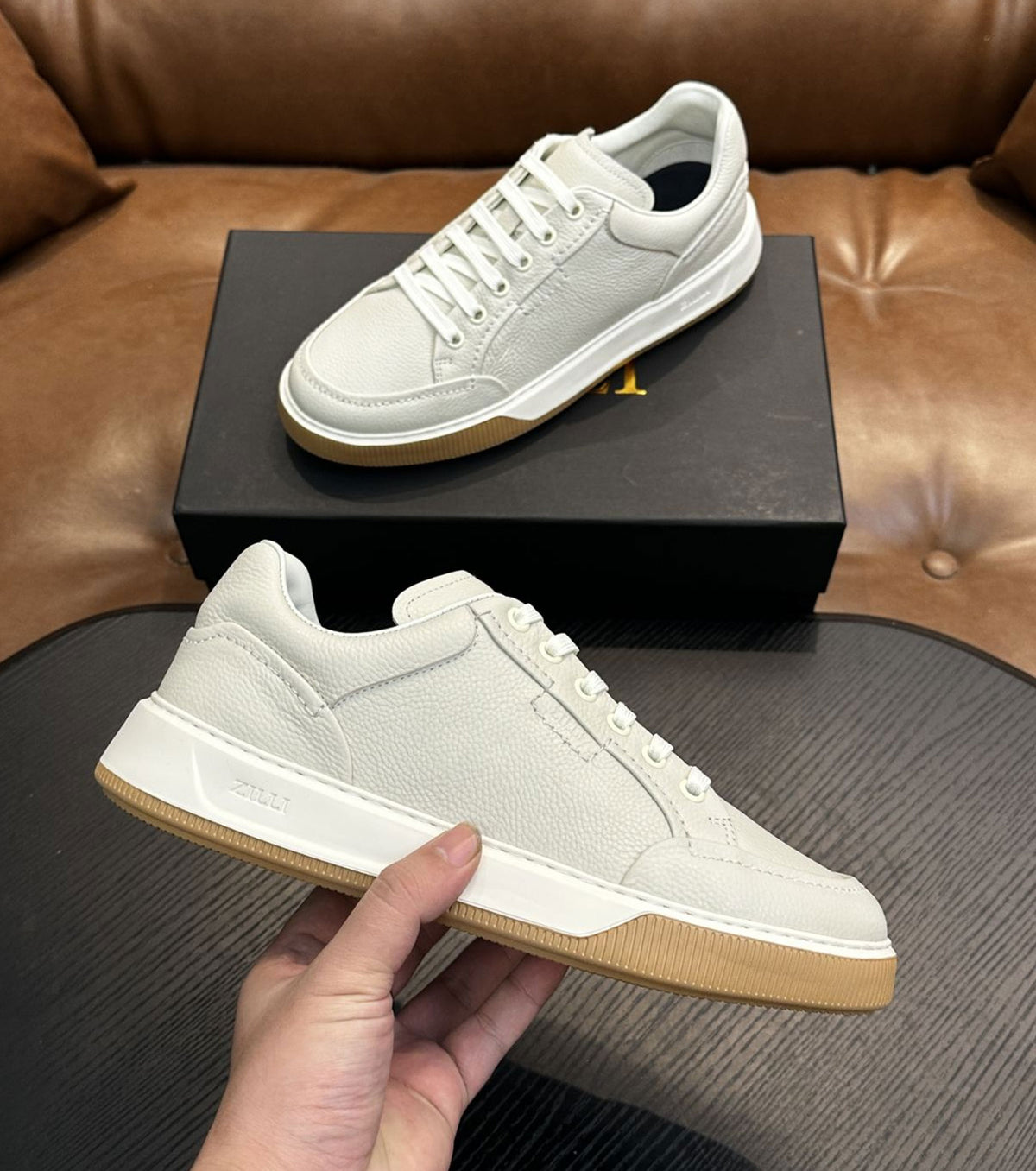 Кожени Маратонки