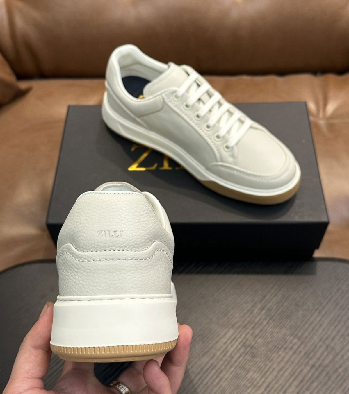 Кожени Маратонки