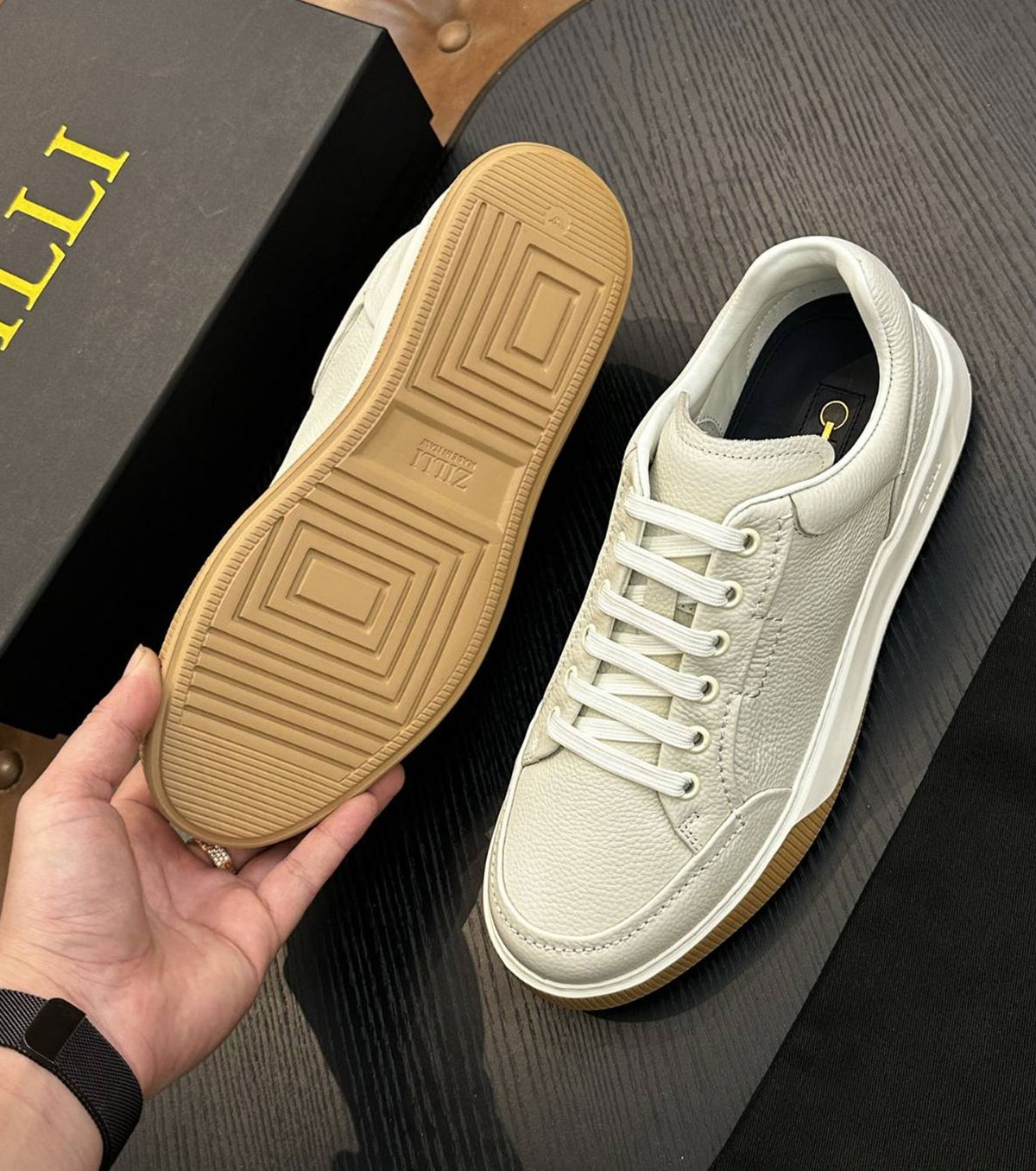 Кожени Маратонки