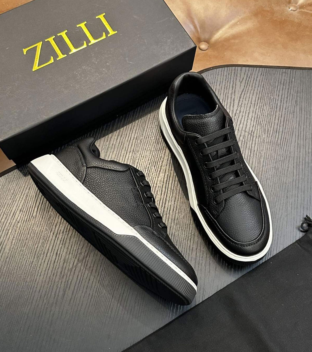 Кожени Маратонки