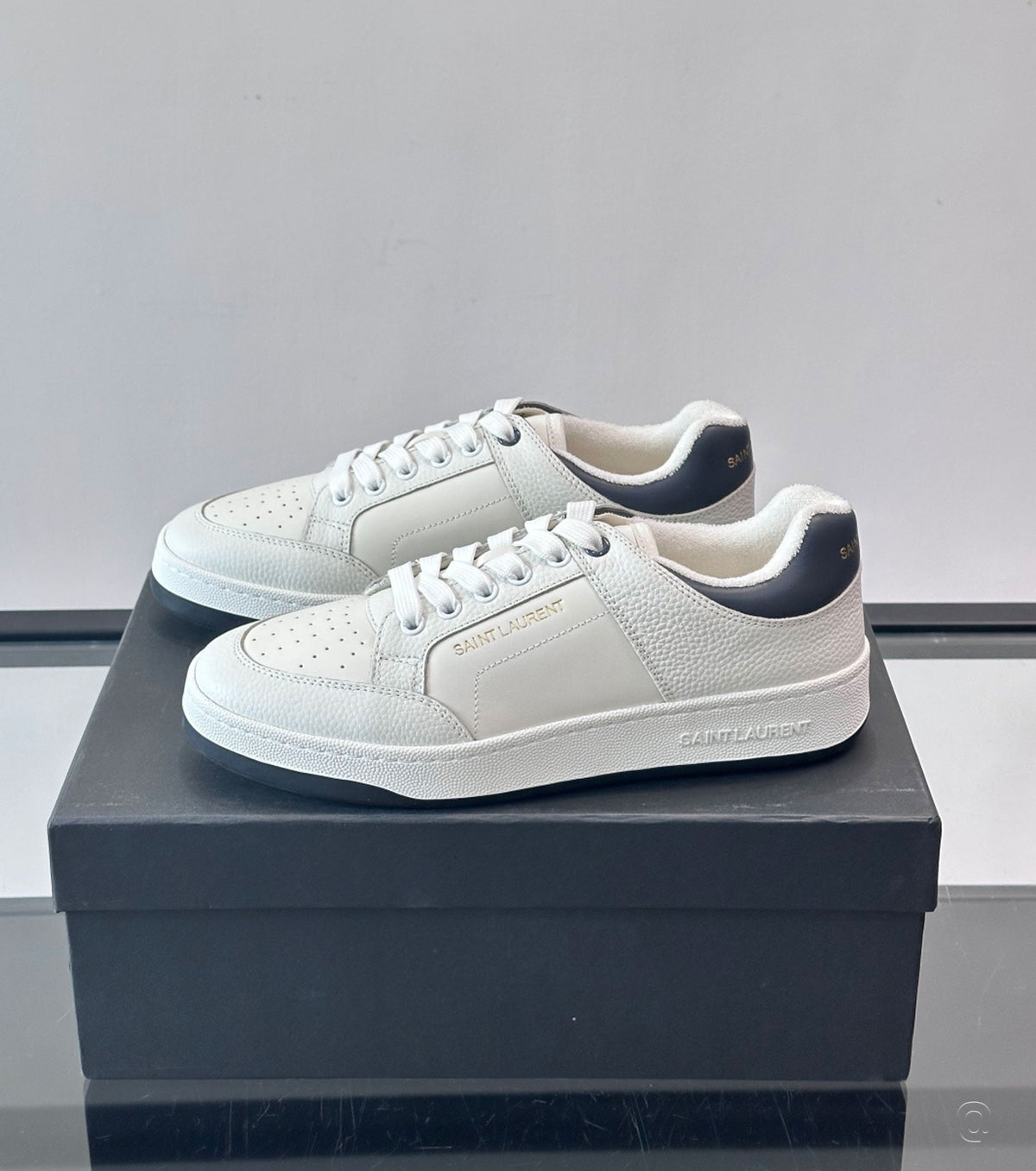 61 Perforated Leather Sneakers