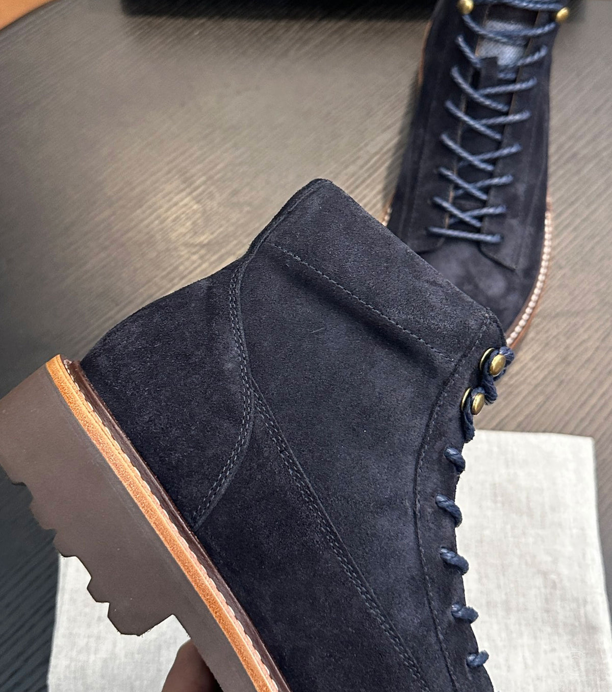 Suede urban outdoor boots