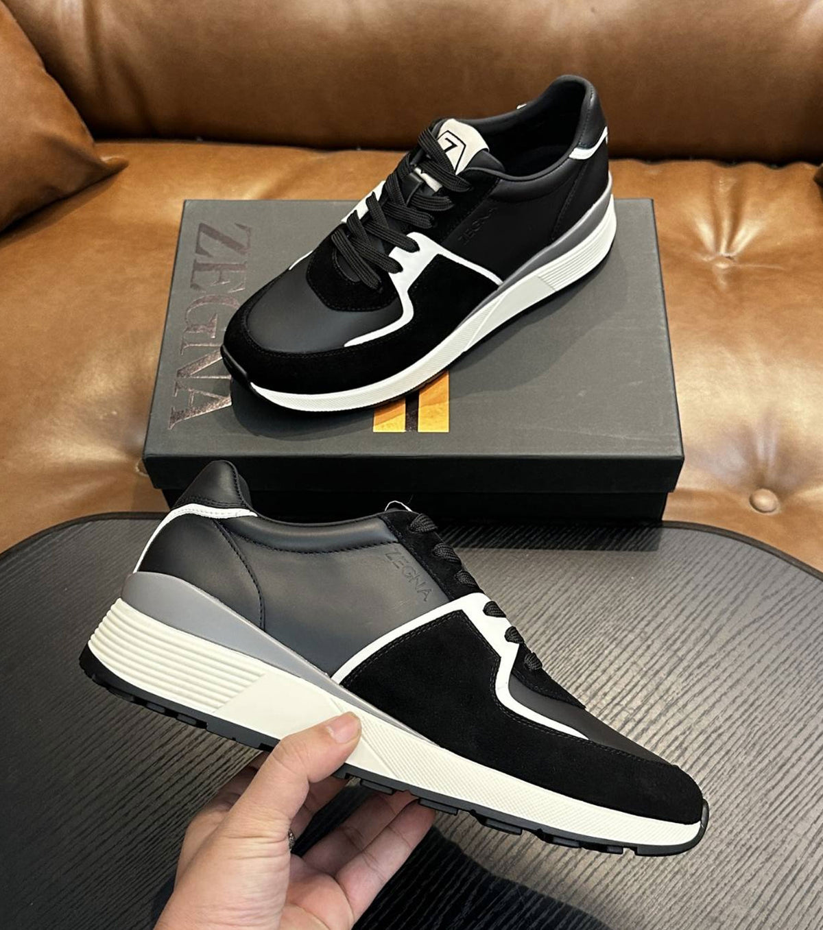 Leather Sneaker
