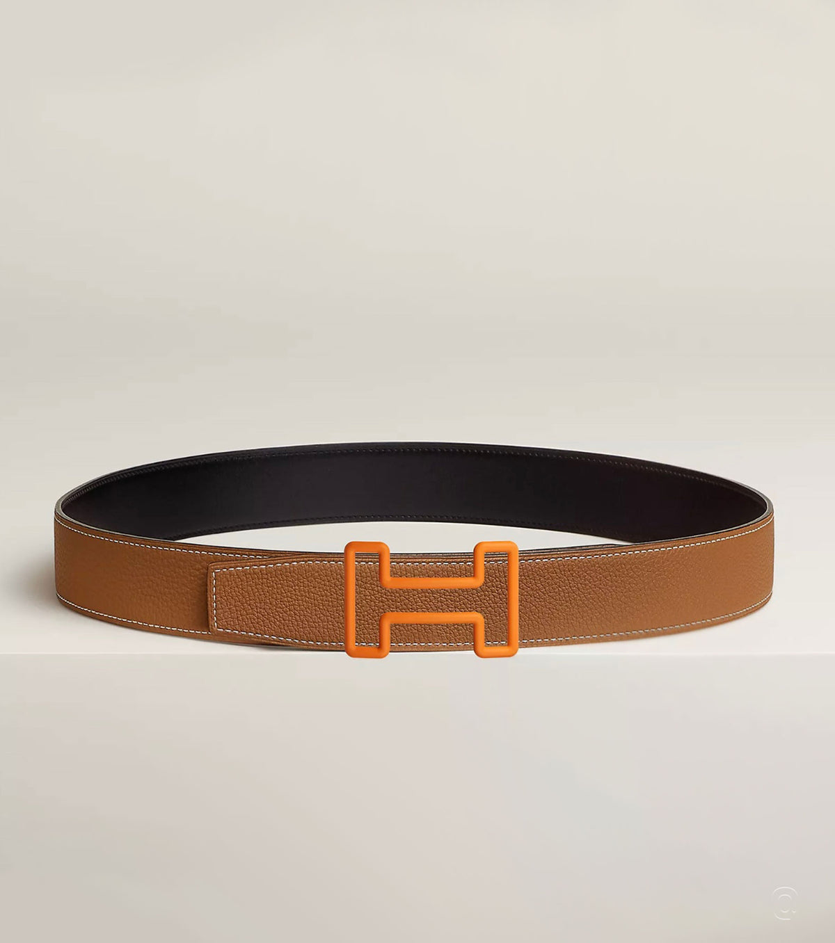 Tonight Color belt buckle & Reversible leather strap 38 mm