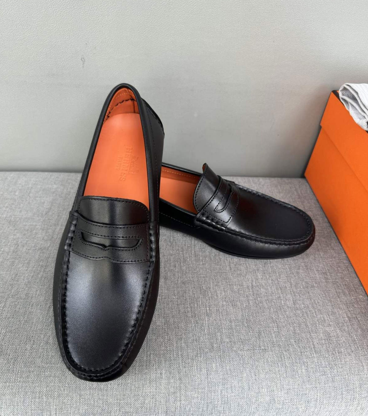 Leather loafer