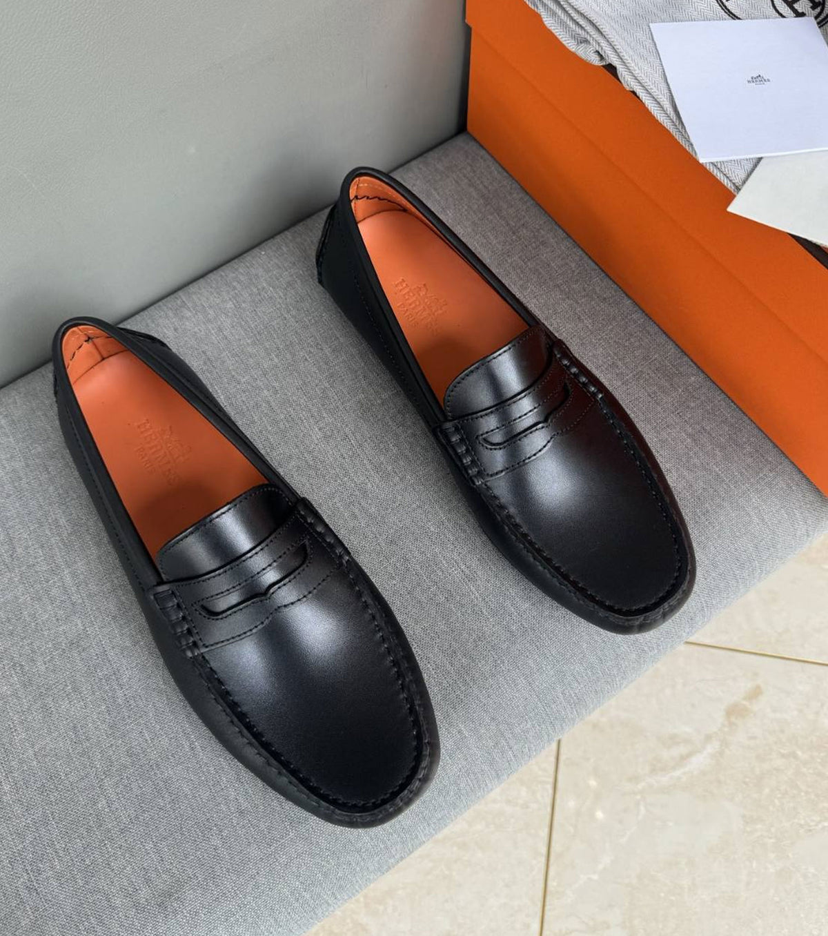 Leather loafer