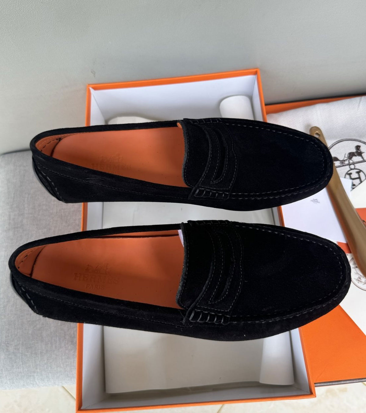 Leather loafer