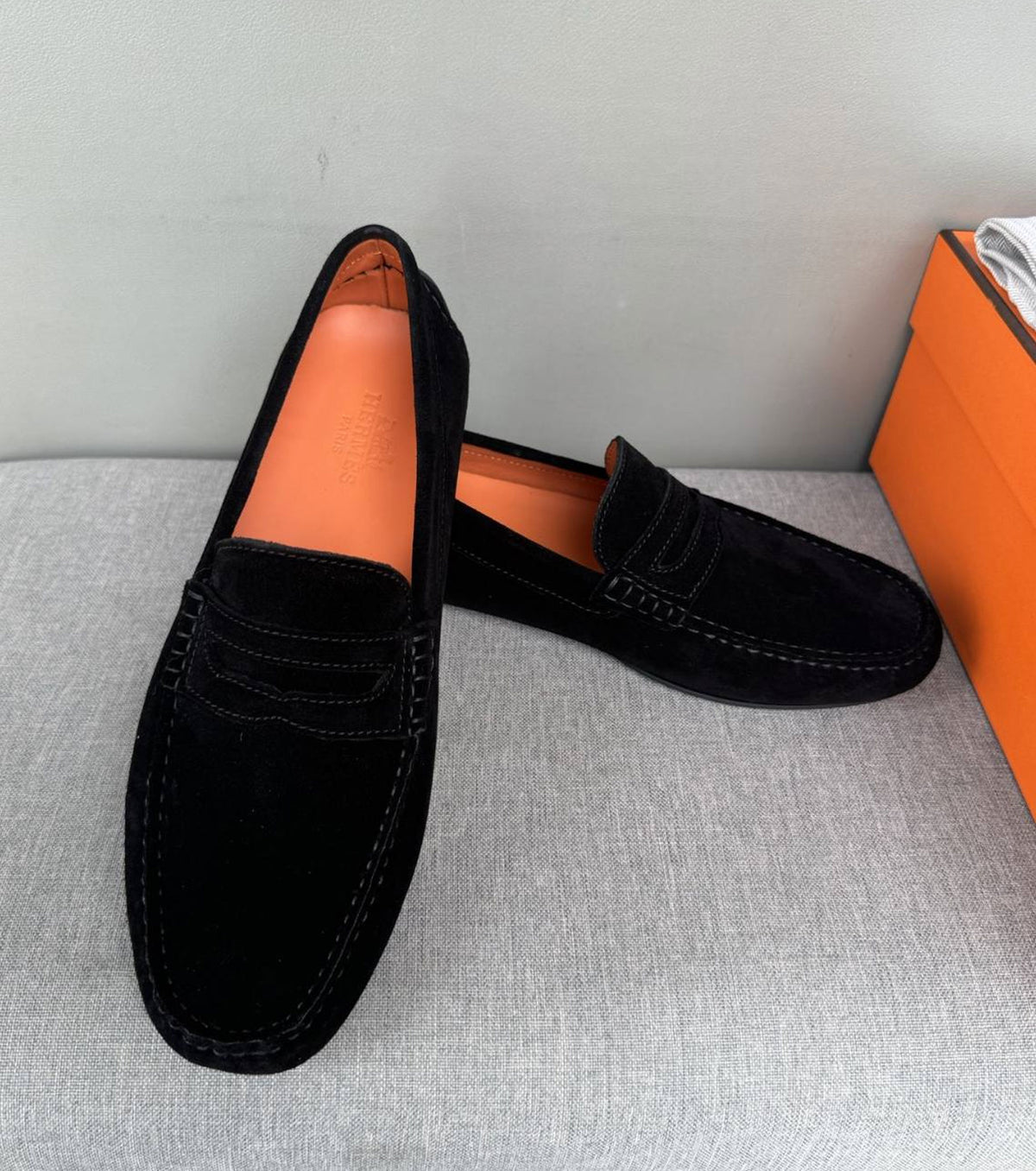 Leather loafer