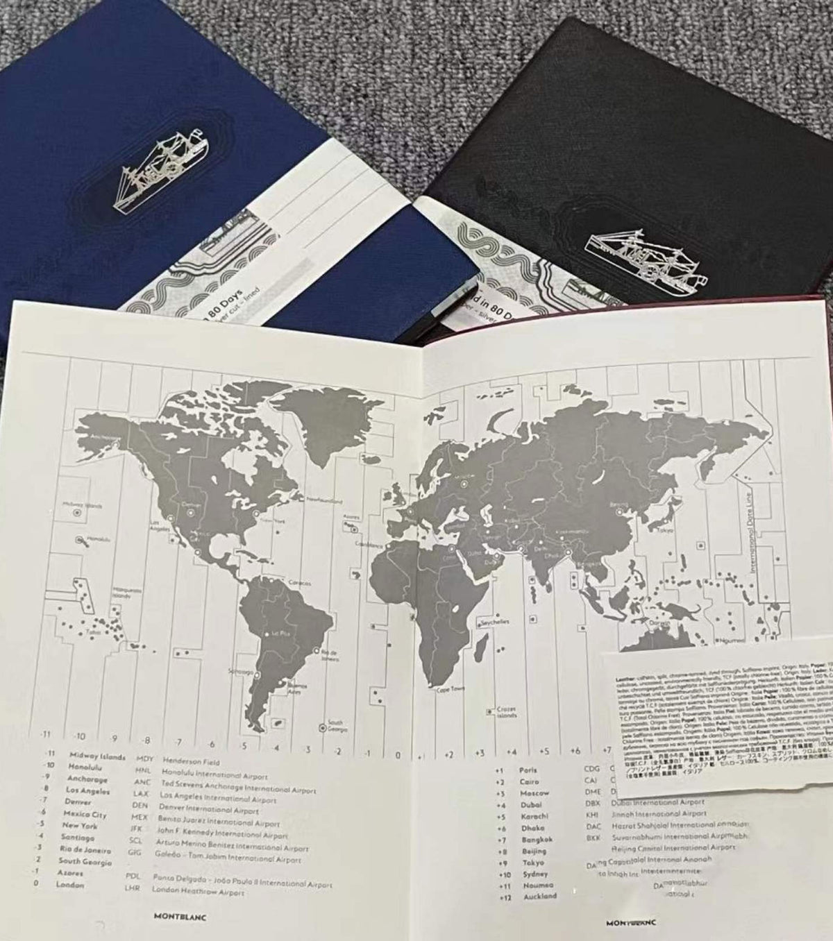 Комплект тефтер и химикалка