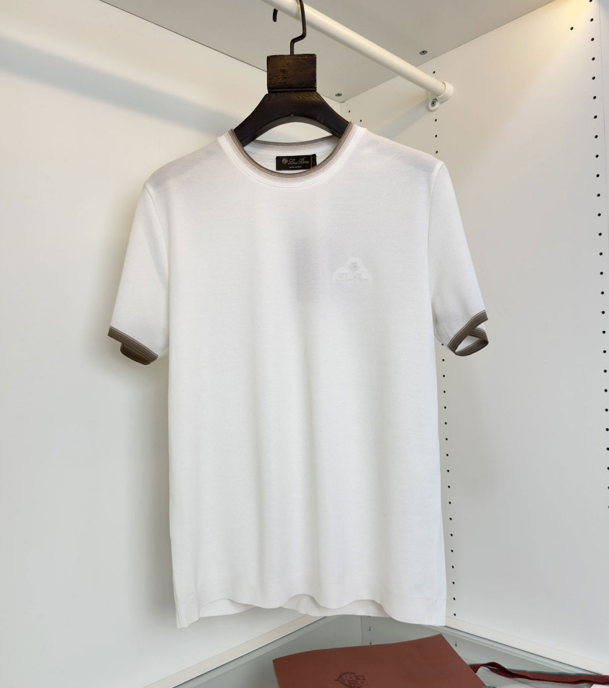 Men Fine-Knitted T-shirt