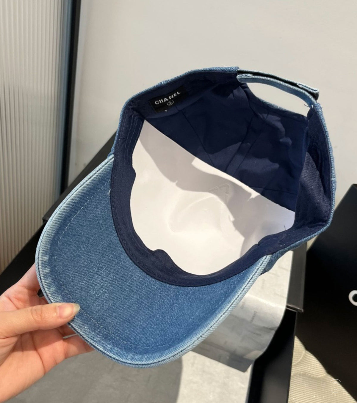 Дънкова бейзболна шапка