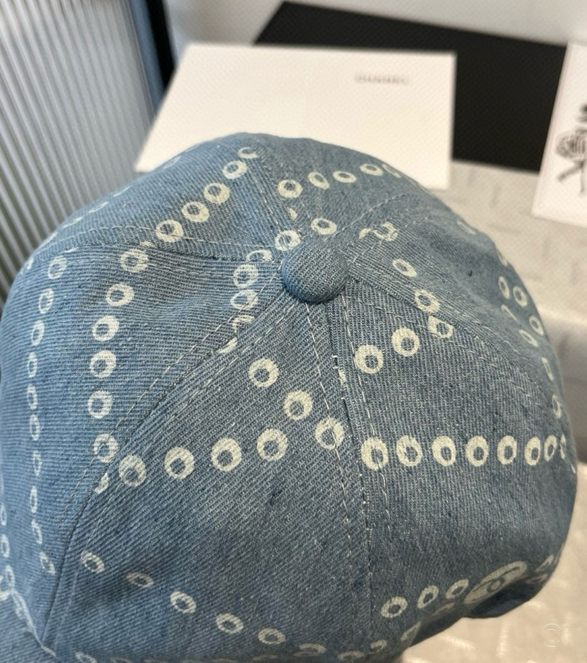 Дънкова бейзболна шапка